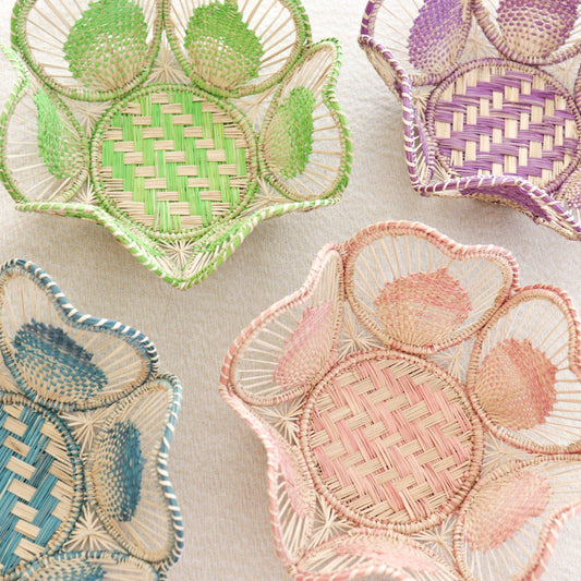 Flora Basket: Baby Blue