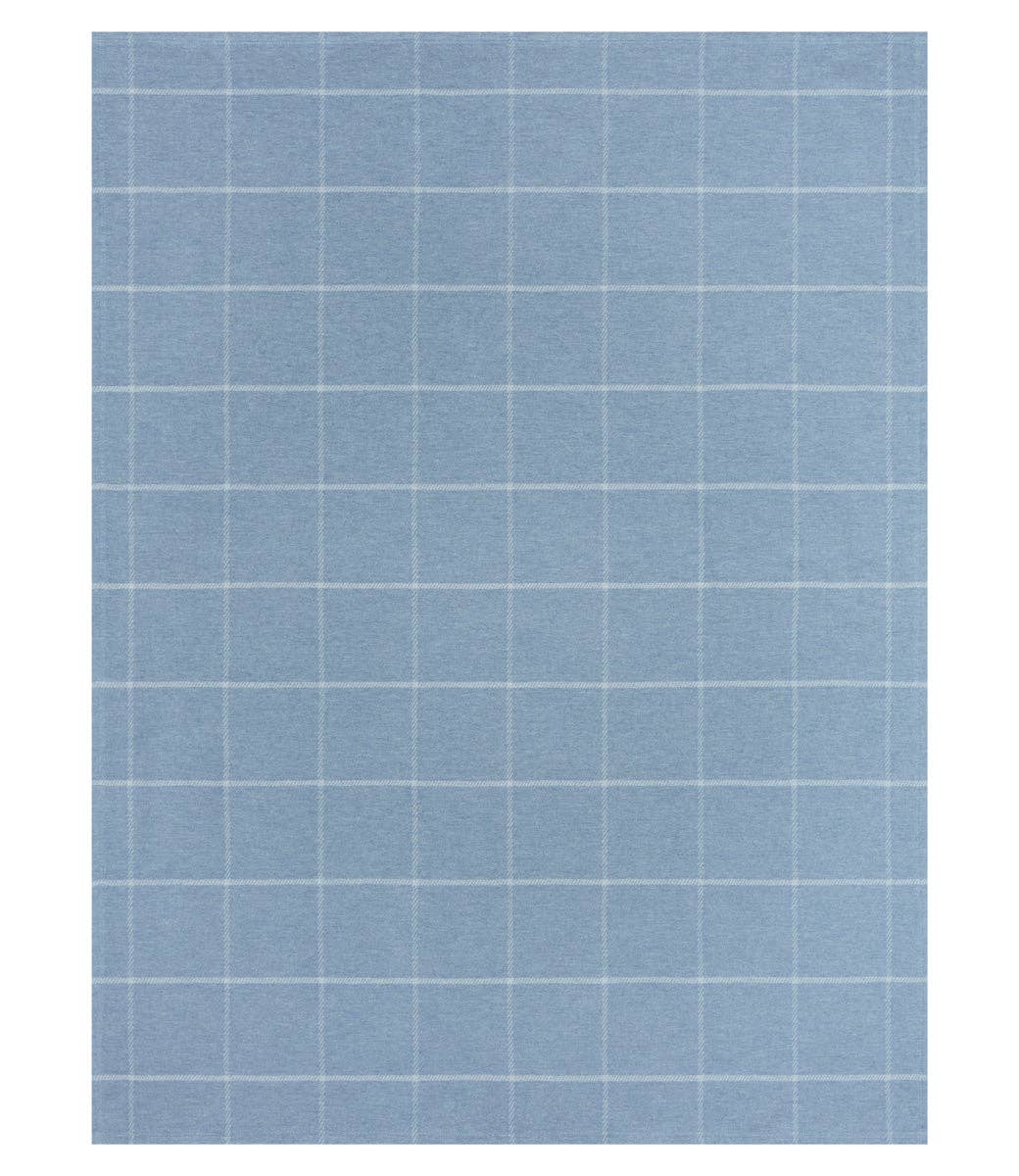 The Lightweight Blanket - Windowpane Cornflower: Lightweight