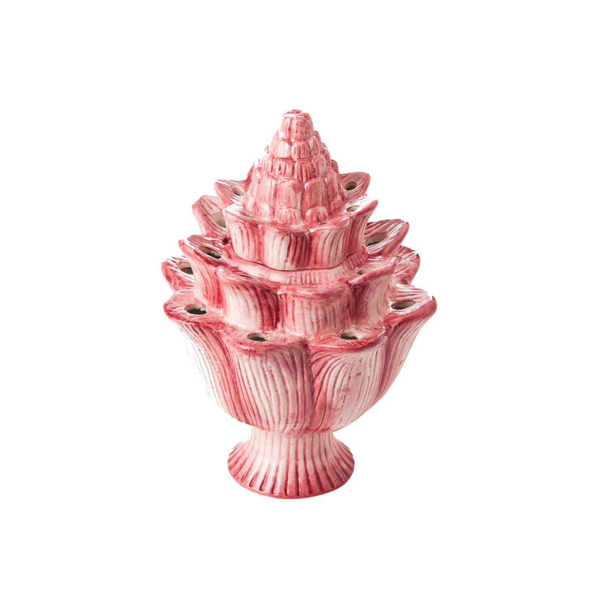 Artichoke Tulipieres in Pink