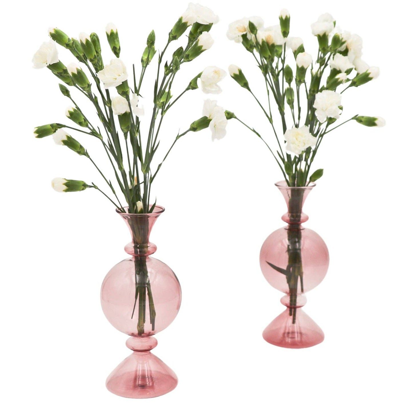 Cherry Blossom Bauble Vase - Pair
