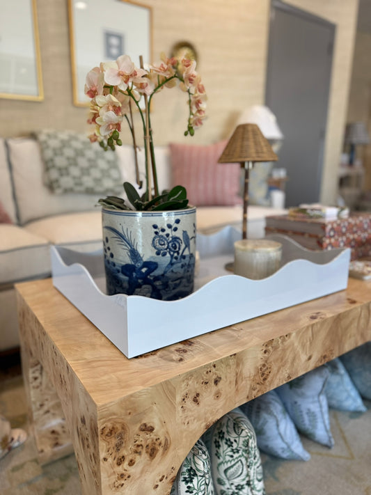 The Lacquer Company Belles Rives Tray Large