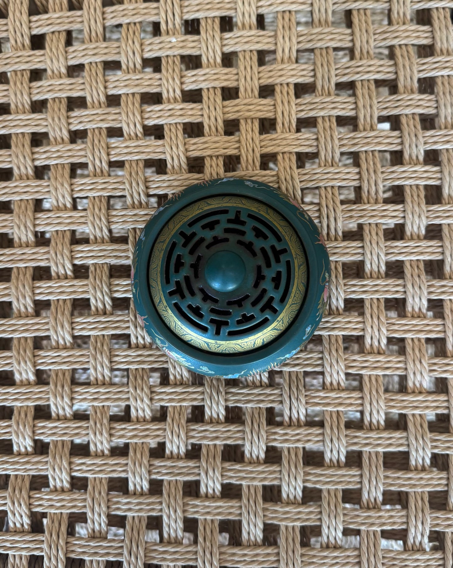 Vintage Dragon Incense Burner