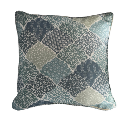 Lisa Fine Maharab in Monsoon/Oyster Pillow