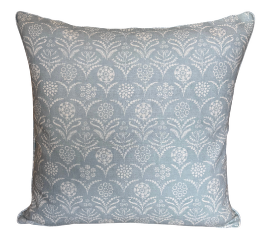 Lisa Fine Paradeiza in Sky Blue Pillow