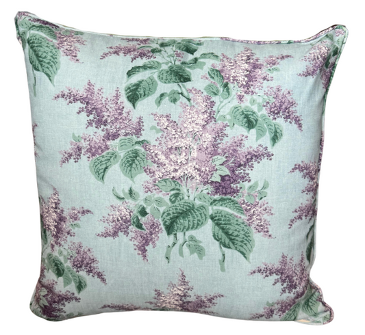 Lisa Fine Charlotte in Blue Pillow