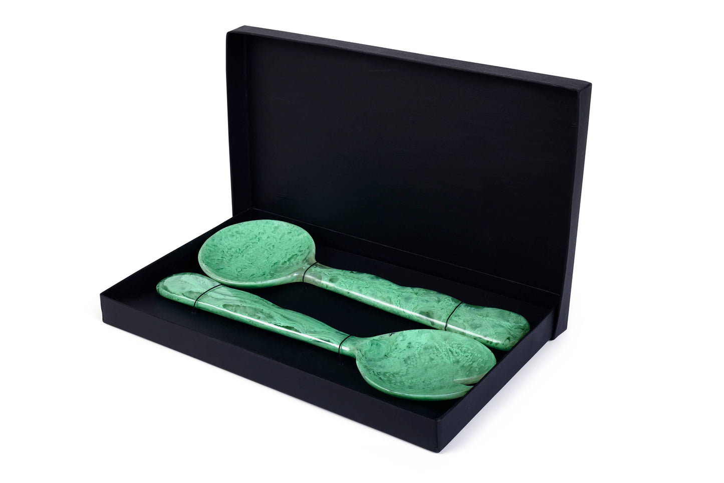Resin Salad Server-Green (Set of 2)