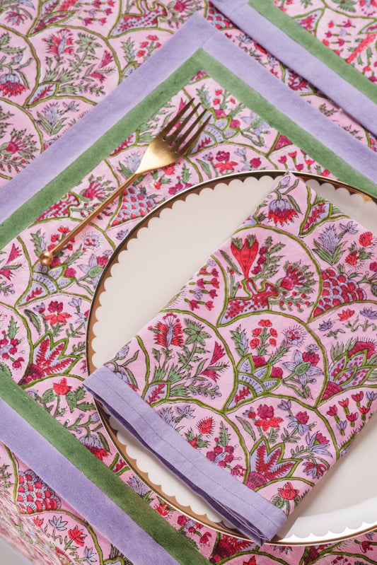 Pink Arch Napkins, Set of 4
