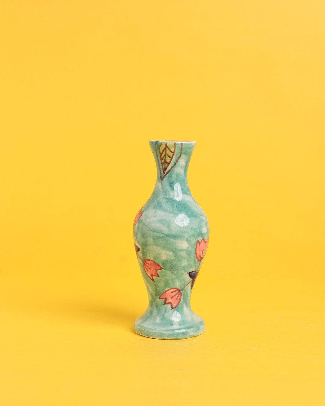 Ayna Hand Painted Ceramic Bud Vase