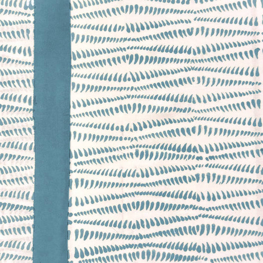 Kate Blue tablecloth: Medium (70" x 120")