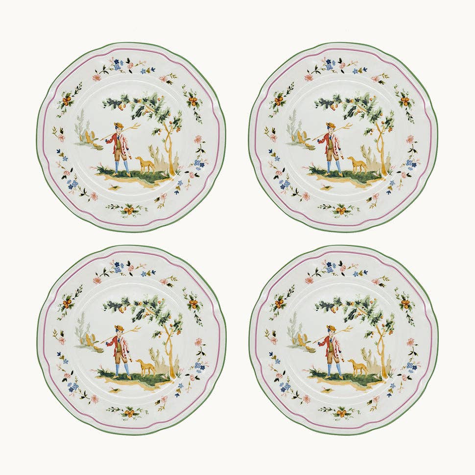 TOILE DINNER PLATE (set of 4)