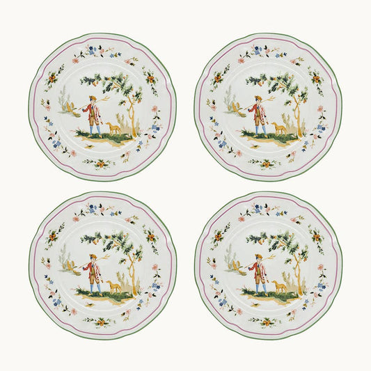 TOILE DINNER PLATE (set of 4)