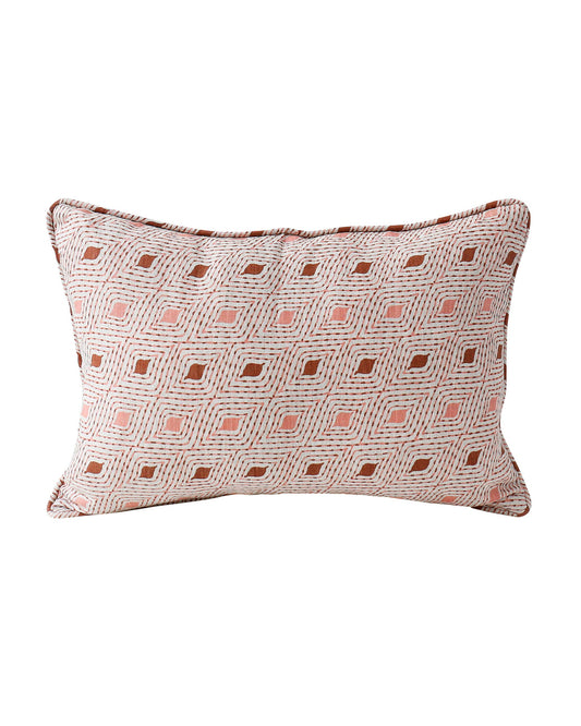 Walter G Bengal in Winter Bloom Pillow