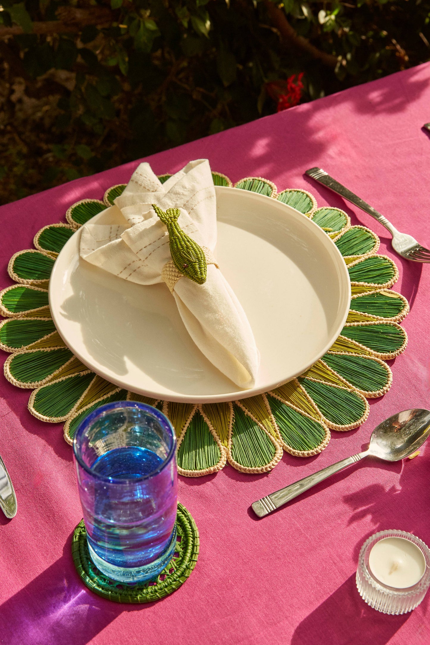 Willow Coaster Dark Green