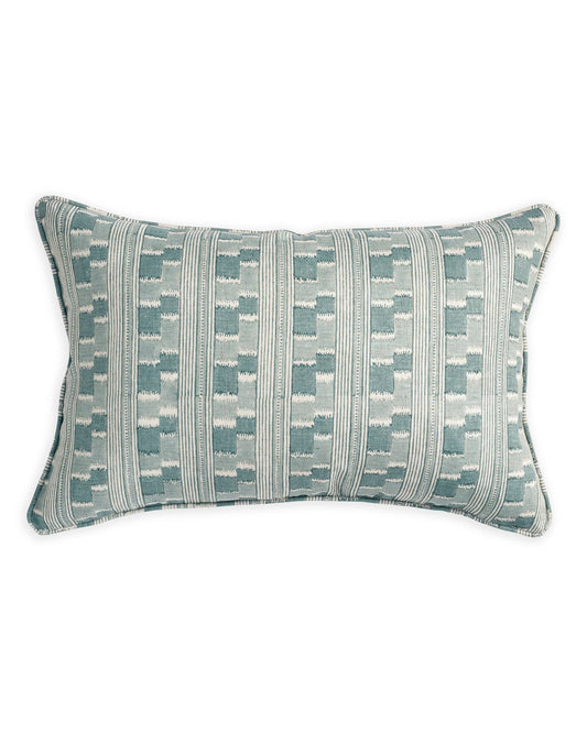 Chowk Celadon Pillow