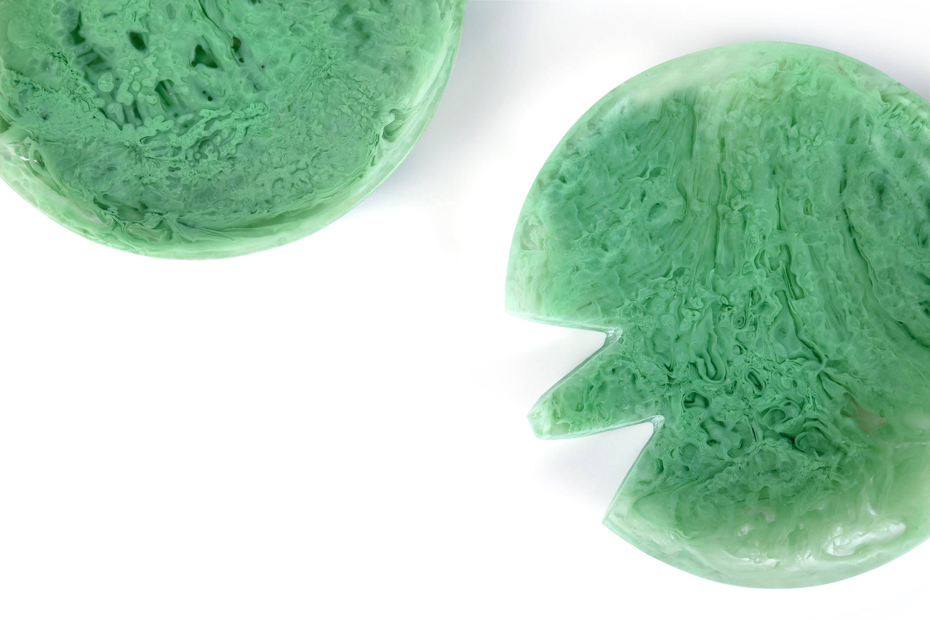 Resin Salad Server-Green (Set of 2)