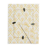 Blockprint Tulip Picture Frame in Desert Sand, 4x6
