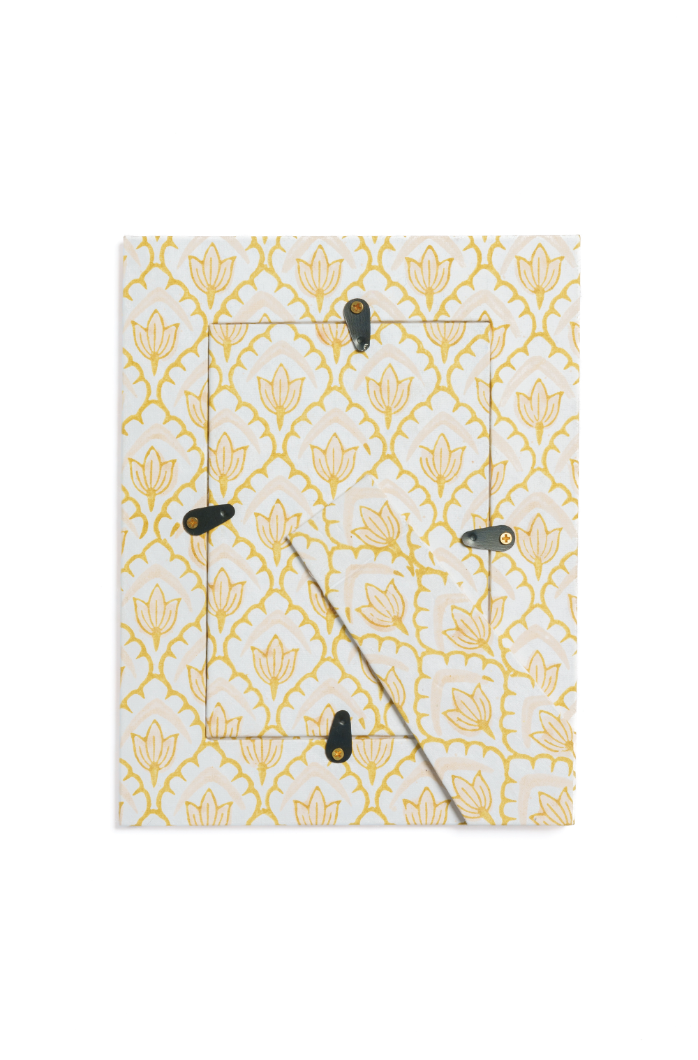 Blockprint Tulip Picture Frame in Desert Sand, 4x6