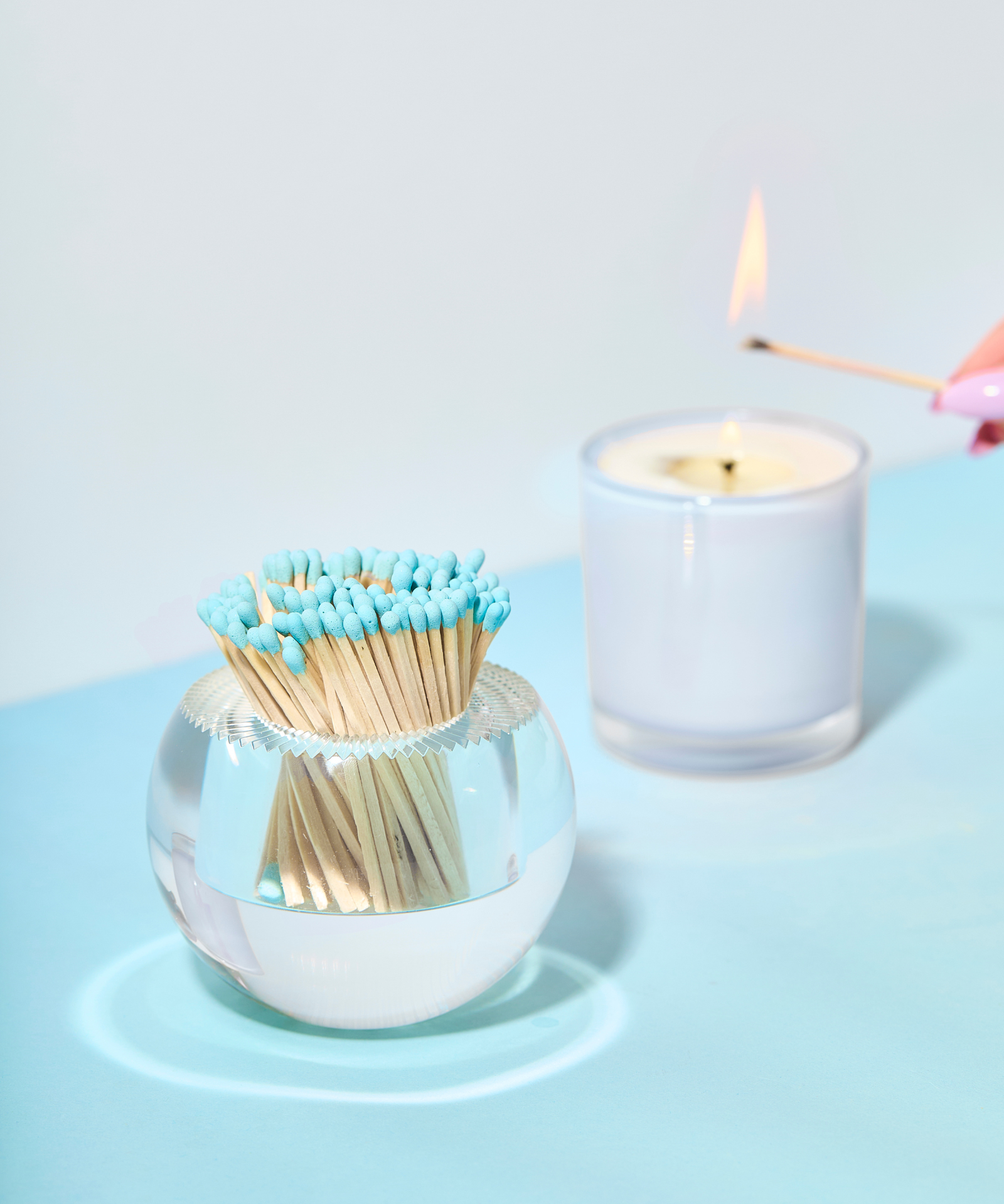 Match Striker - Light Blue Matches