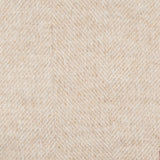 Southampton Home Shetland Lambswool Herringbone Throw: Linen