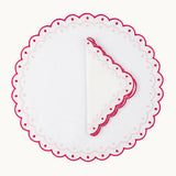 Carmen linen red placemat (set of 4)