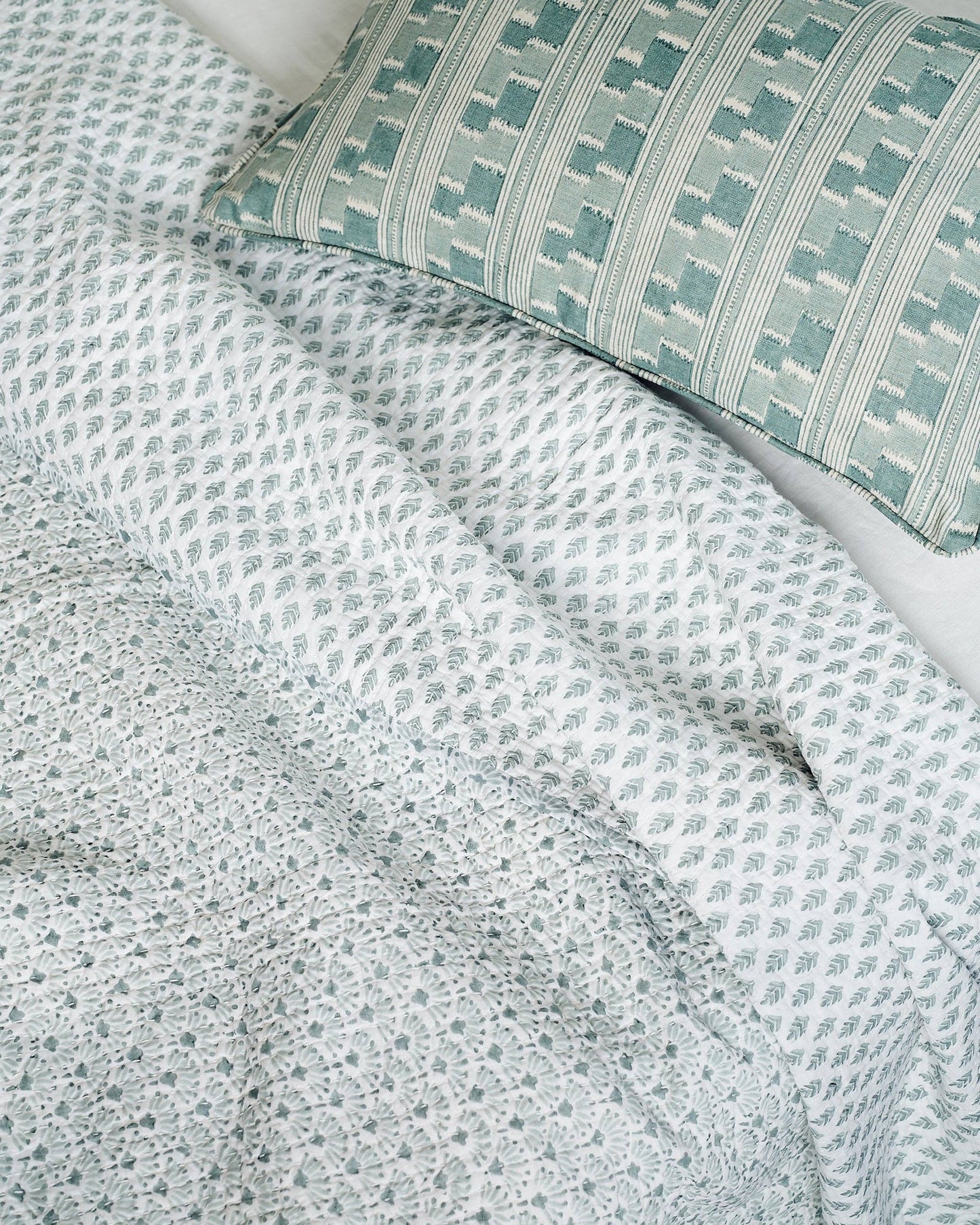 Walter G Chowk in Celadon Pillow