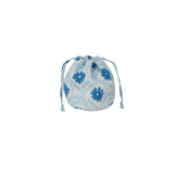 Marguerite Jewelry Pouch, Cobalt