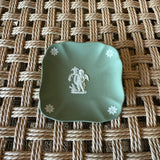 Wedgewood Small Green Square Dish