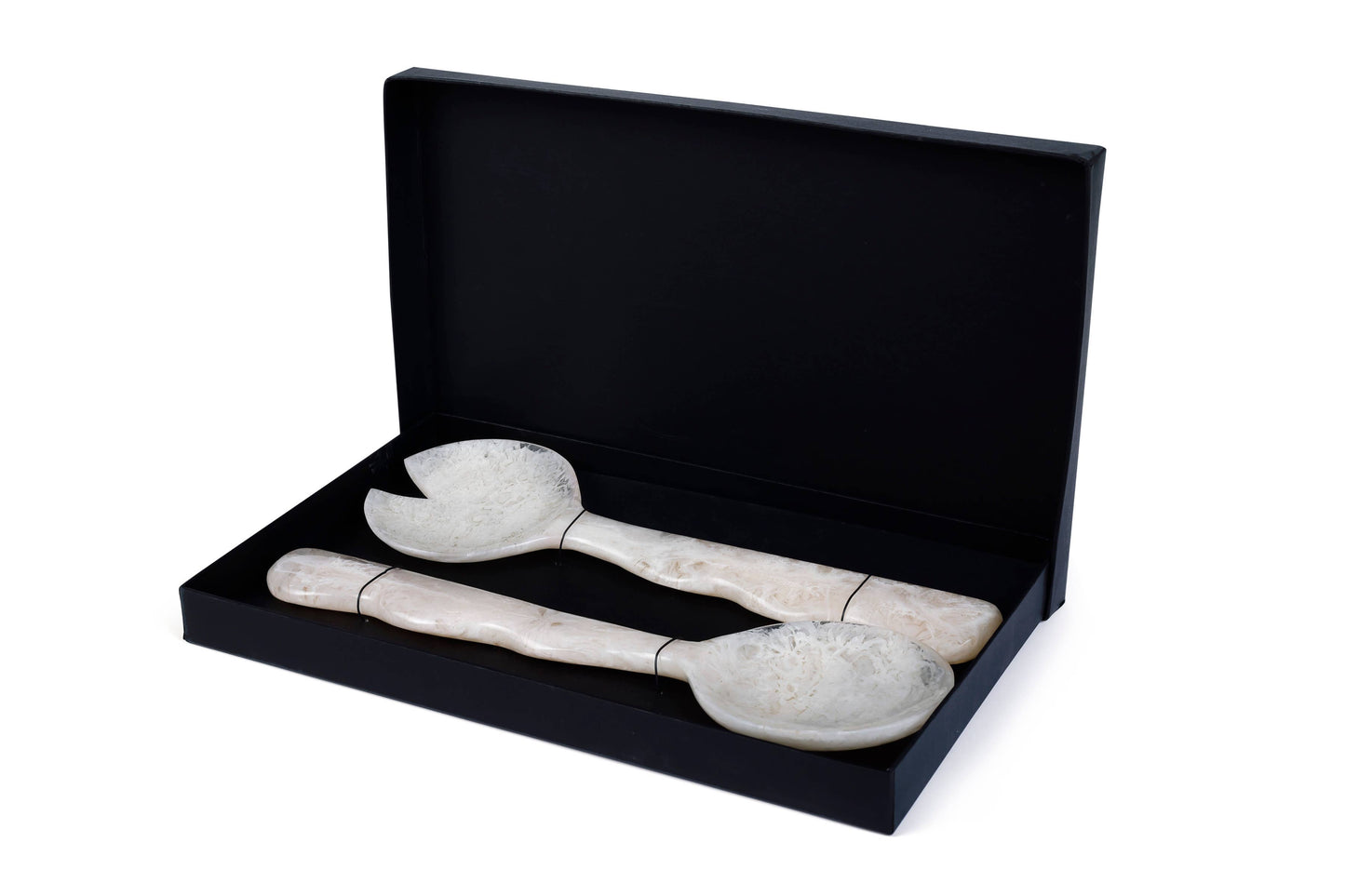 Resin Salad Server-Vanilla  (Set of 2)