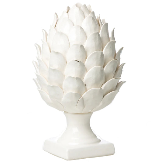 Vinci Ceramic Artichoke in White