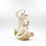 Monkey Figurines, Pair