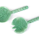 Resin Salad Server-Green (Set of 2)
