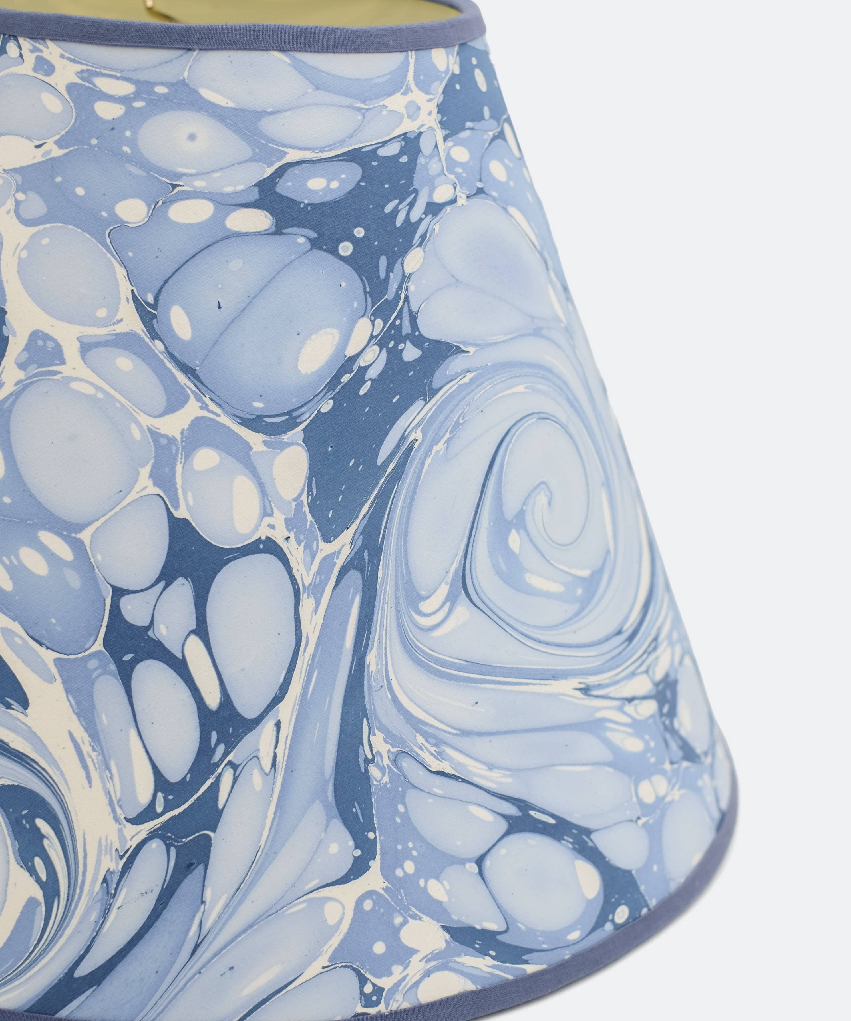 16" Marbled Empire Lampshade in Ocean Wave