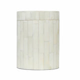 Asili Round Bone Box: Sm