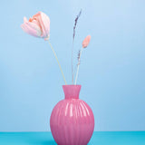 Mini Glass Vase, Pink