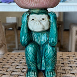 Monkey Statue with Dish