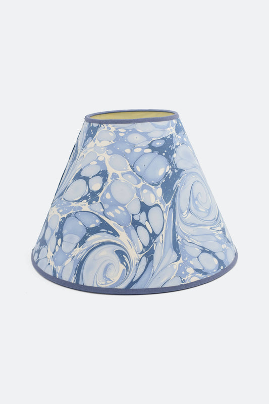 16" Marbled Empire Lampshade in Ocean Wave