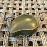 Small Brass Vintage Lidded Bowl