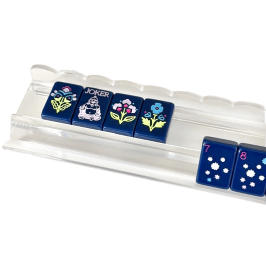 Acrylic Scalloped Mahjong Rack