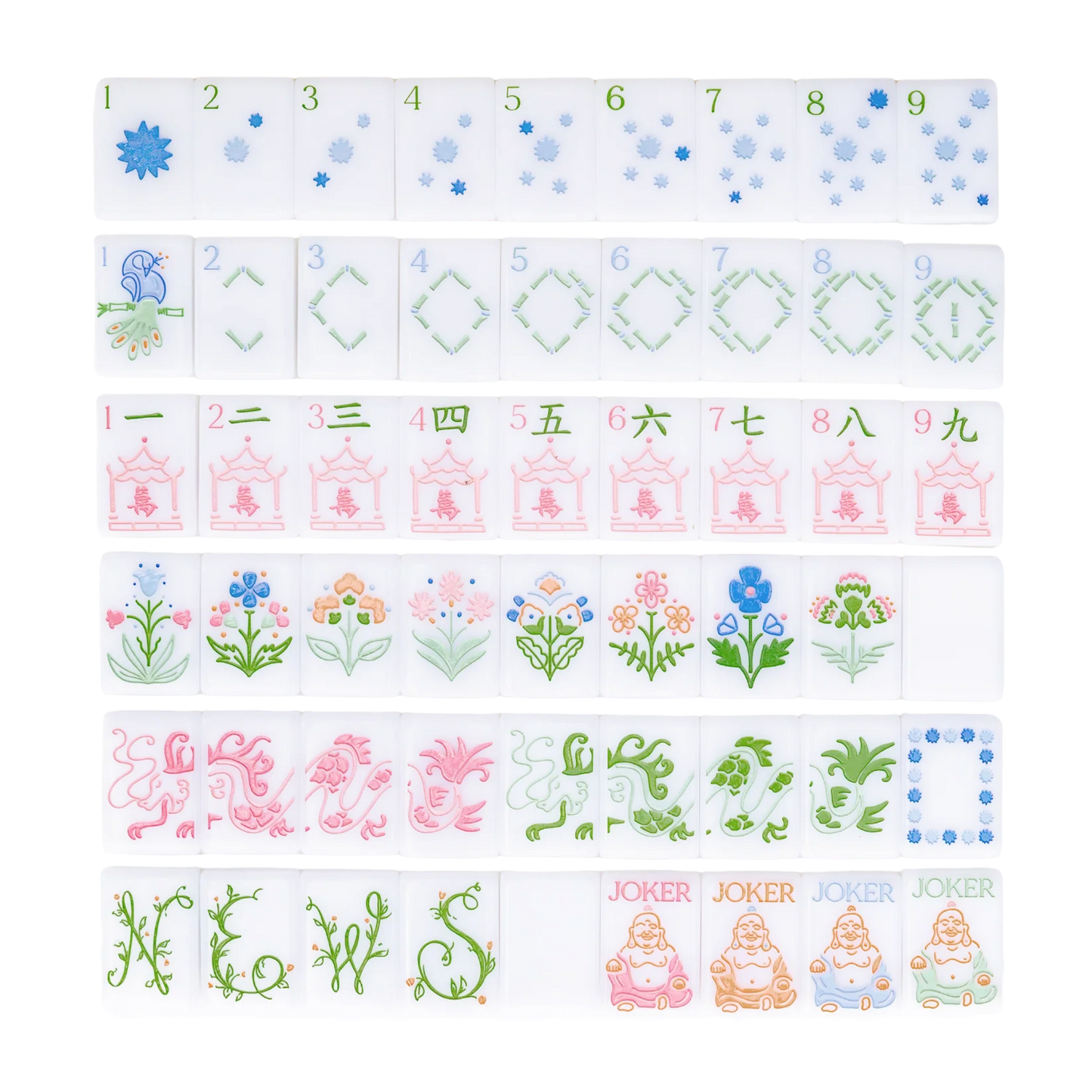 Dear Mahjong The Original Tile in White