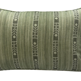 Schuyler Samperton Bengal Stripe in Clover Pillow