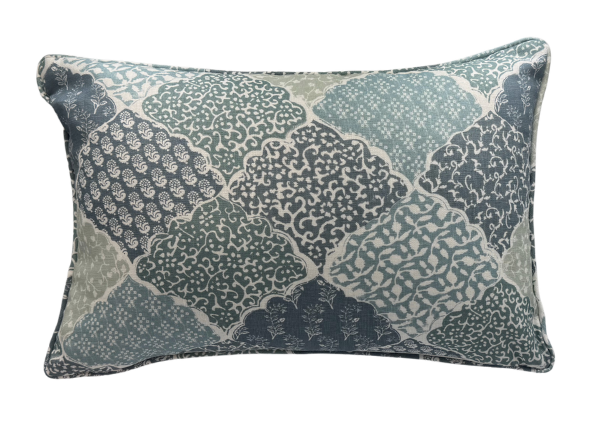 Lisa Fine Maharab in Monsoon/Oyster Pillow