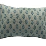 Peter Dunham Rajmata in Blue/Blue Pillow