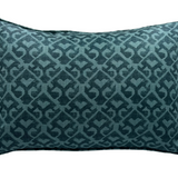 Carolina Irving Tamar Tonal in Persian Blue Pillow