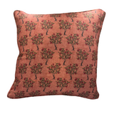 Lisa Fine Pomegranate in Dusty Rose Pillow