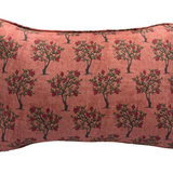Lisa Fine Pomegranate in Dusty Rose Pillow