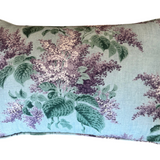 Lisa Fine Charlotte in Blue Pillow