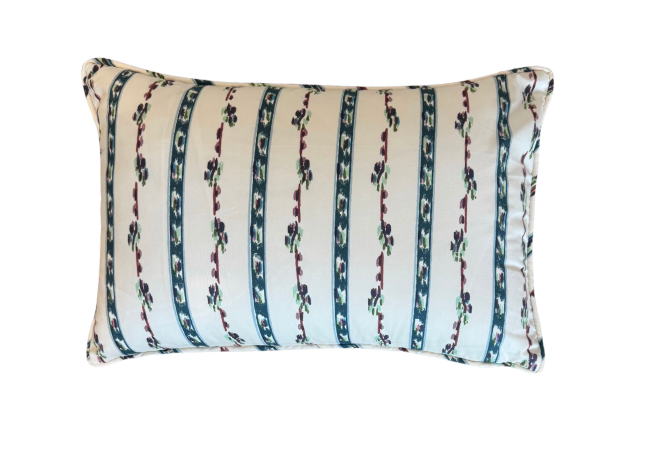 Pierre Frey Le Manach Madame Elisabeth in Indigo Pillow