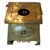 Vintage Brass Tea Caddy
