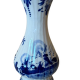 Vintage Delft Bud Vase