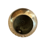 Vintage Brass Apple Figurine with Bell